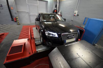 Reprogrammation moteur Audi A3 8P 2.0 TFSi 200