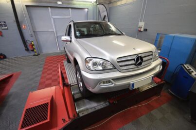 Reprogrammation moteur Mercedes-Benz Classe ML W163 55 AMG 347
