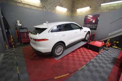 Reprogrammation moteur Jaguar F-Pace 2.0 D &#8211; 25D